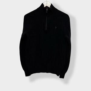 Vintage Polo Ralph Lauren 1/4 Zip Cashmere Sweater Men’s